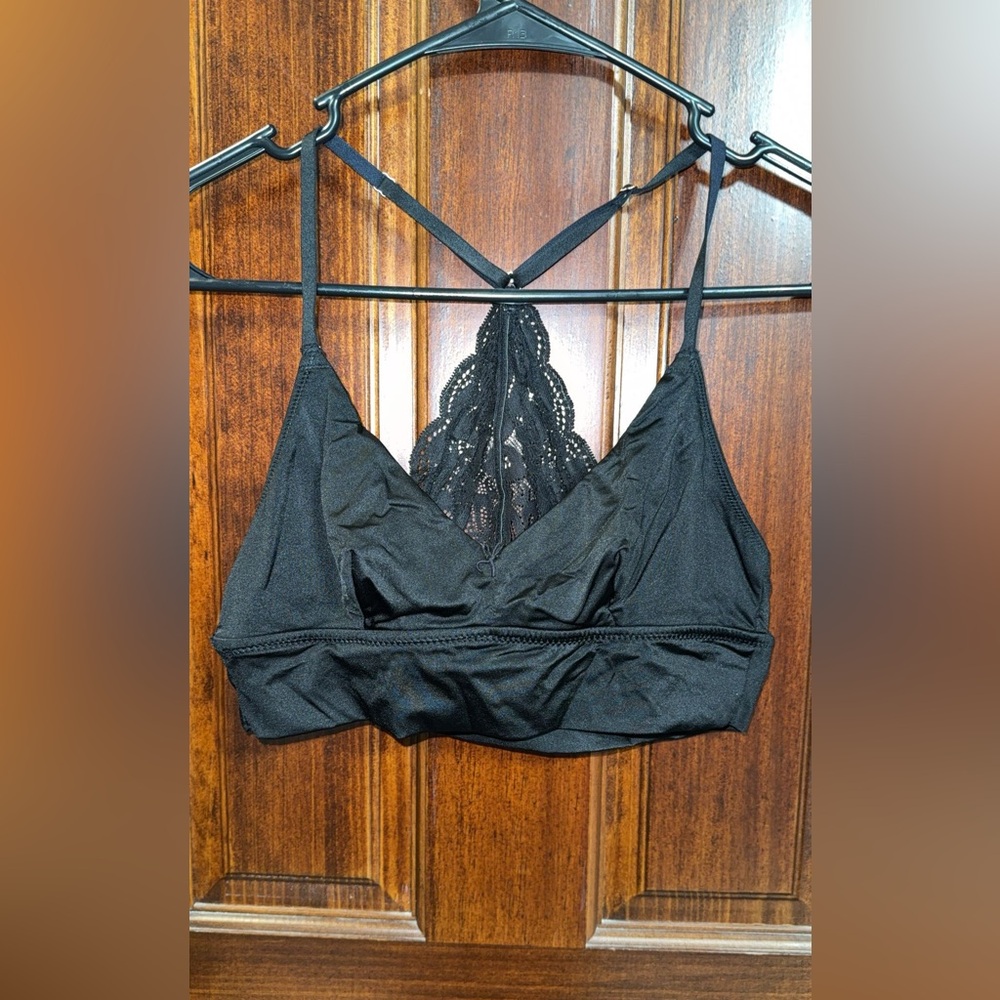 Aerie Black Lace Bralette